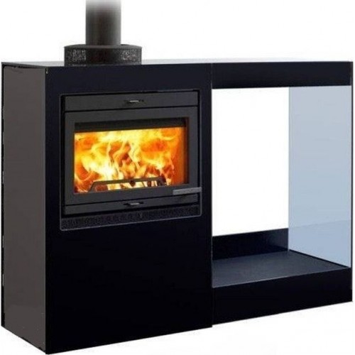 Jotul CUBE GG WS obstavba s krbovou vložkou I 400 CB, rovné sklo, 30043683+CUBE